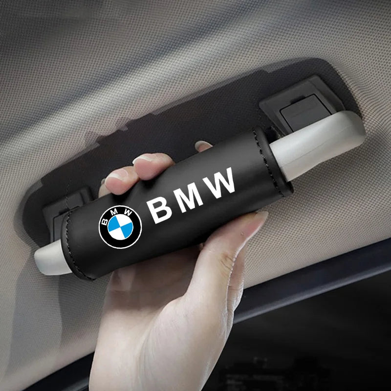 Leather-look Roof Grab Handle Cover Set for BMW