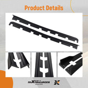 Matte Black Side Skirt Extensions for 2014–2020 Lexus IS