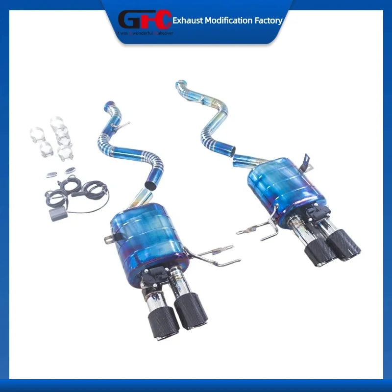 Titanium Alloy Catback Valvetronic Exhaust System for BMW M3 E90 E92 E93 4.0L