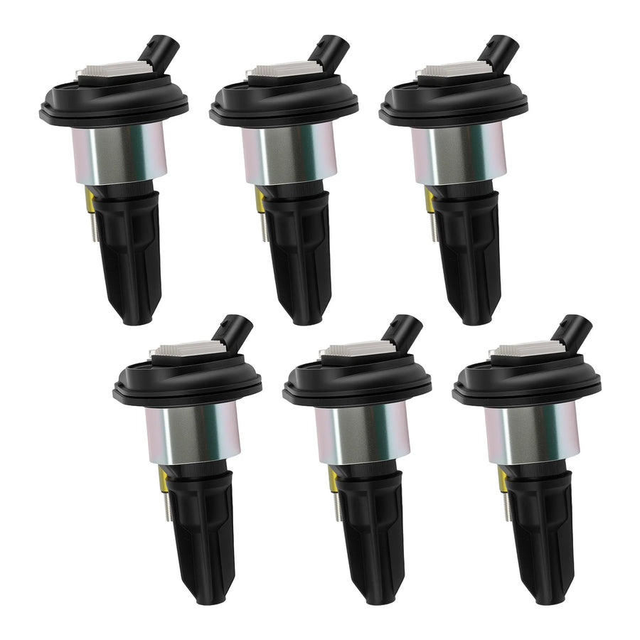 6-Piece Engine Ignition Coils Kit for Trailblazer Canyon 4.2L 2002-2006