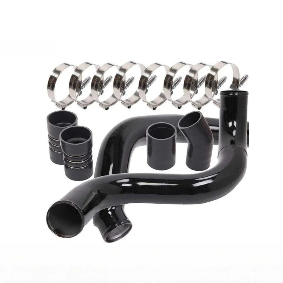 Intercooler Pipe & Boot Kit for 2003-2007 Ford 6.0L Powerstroke Diesel Black for 04-07 Ford F-450 SUPER