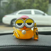 Funny Rubber Duck Dashboard Ornament – Single Set