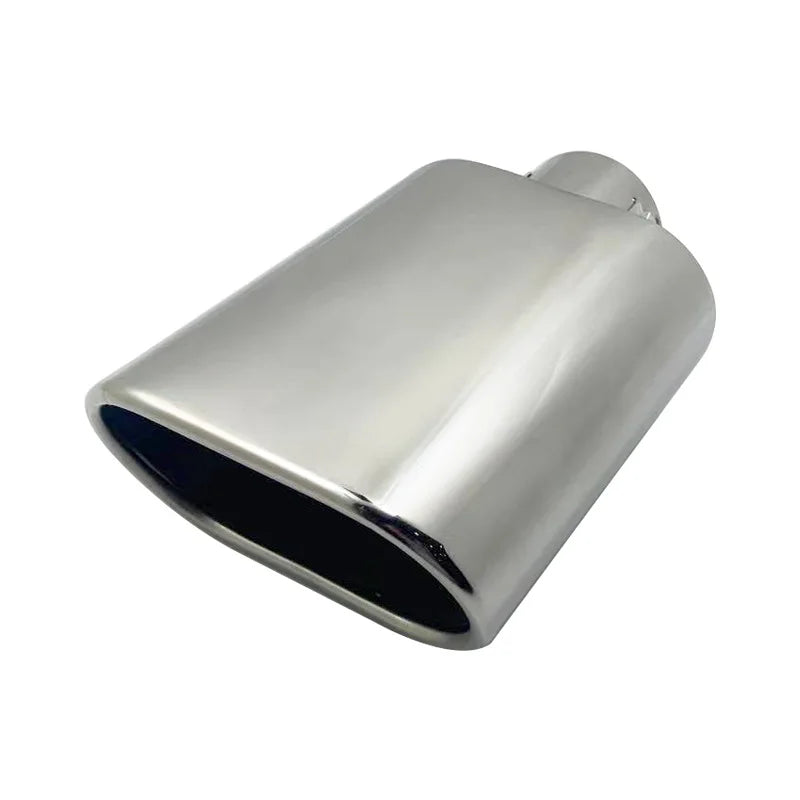 Universal Square Stainless Steel Exhaust Tip, 2.25-Inch