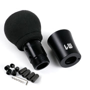 Universal Black Suede Manual Shift Knob