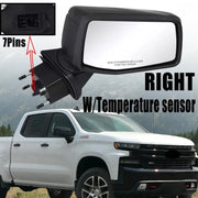 Power-Heated Right Mirror for 2019–2021 Chevrolet Silverado 1500 WT – 7/16-Pin
