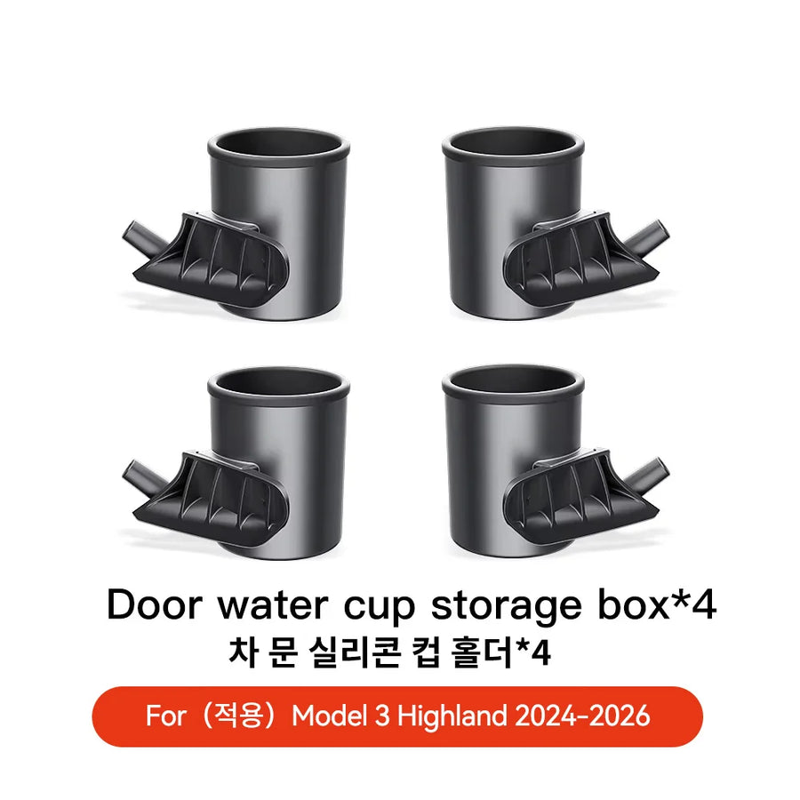Door Handle Cup Holder for Tesla Model 3/Y 2025
