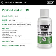 Back-to-Black Plastic and Rubber Trim Restorer