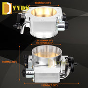 92mm/102mm Electronic Throttle Body for GM LS Engines
