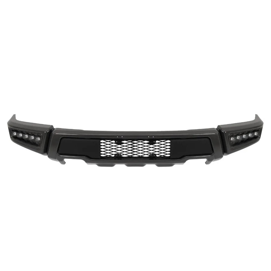 Steel Raptor-Style Front Bumper with LED Lights for 2009–2014 Ford F-150