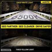 2-Piece H11 LED Headlight Bulb – 6500K, Compact