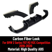 Rear Bumper Diffuser for BMW 2 Series M2 M2C Competition 2016-2020