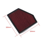High-Flow Washable Engine Air Filter for BMW 1/2/3/4 Series