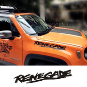 Renegade Off-Road Hood and Fender Reflective Decal