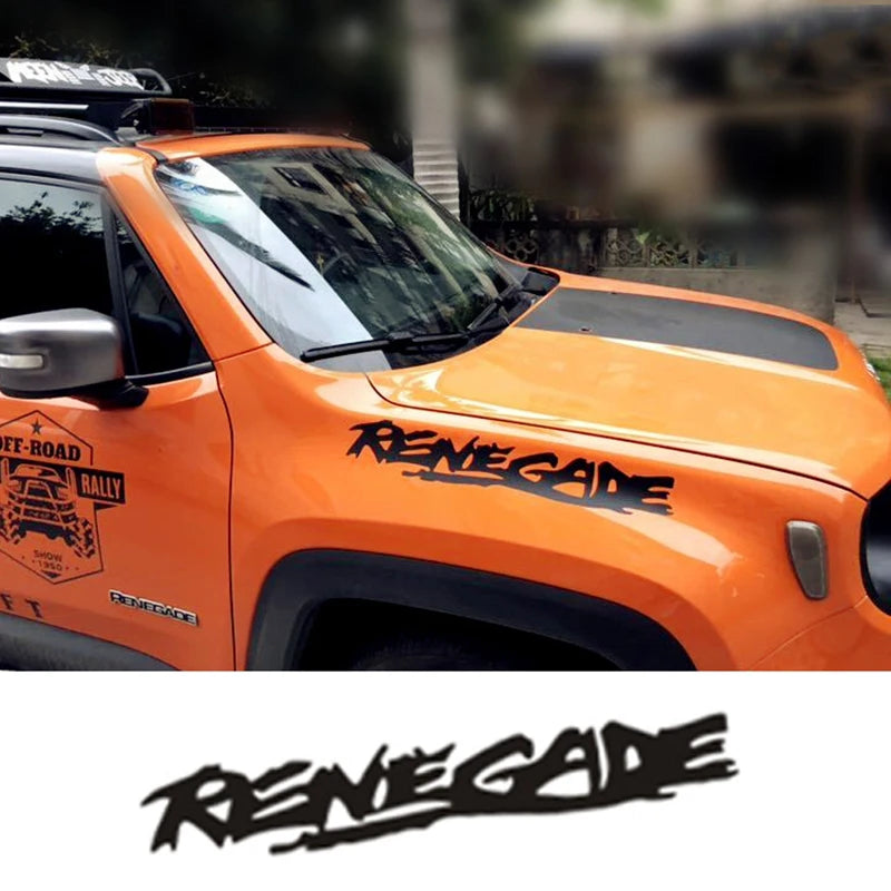 Renegade Off-Road Hood and Fender Reflective Decal