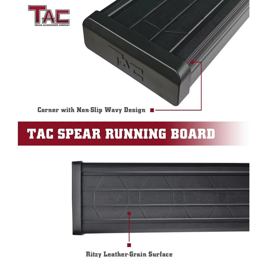 Aluminum Running Board Set for 2020–2026 Jeep Gladiator