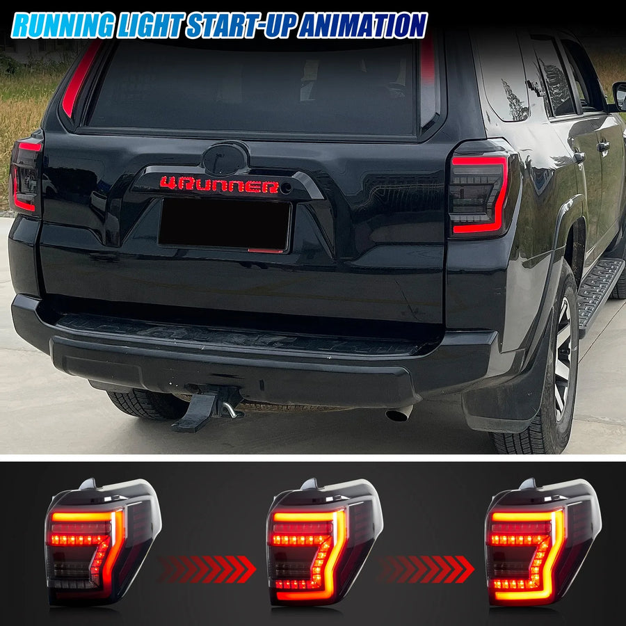 Toyota 4Runner 5th-Gen Sequential LED Tail Light Pair – 2010–2024