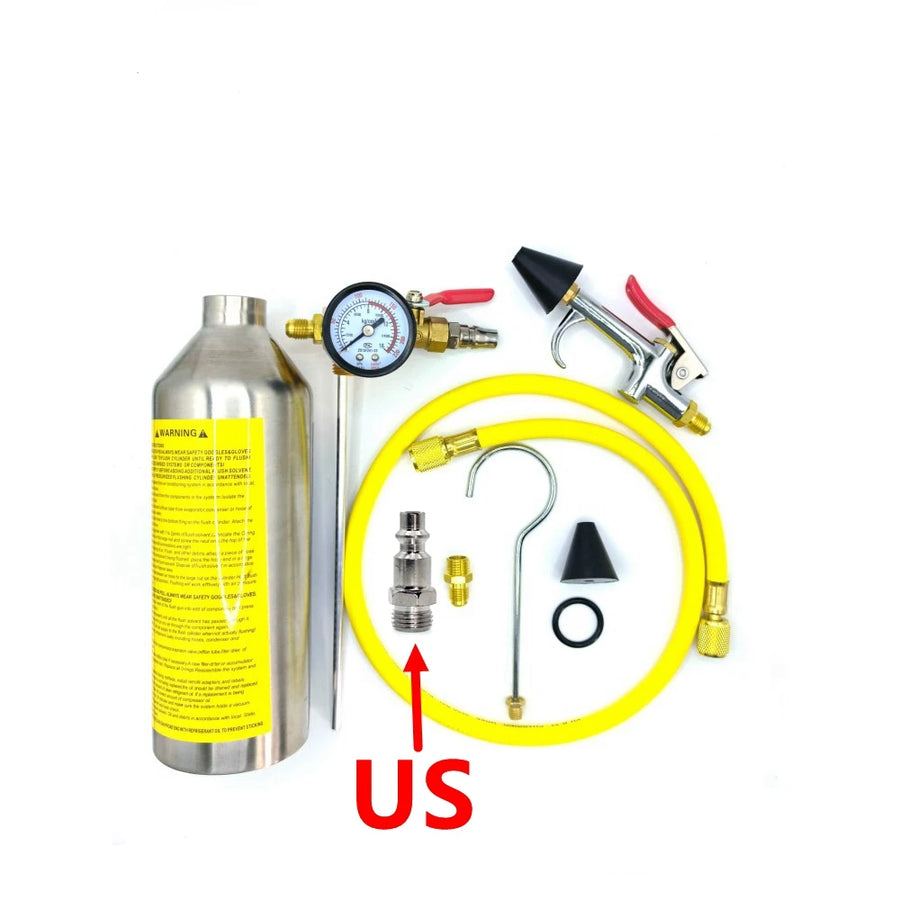 Automotive A/C System Flush Canister Set