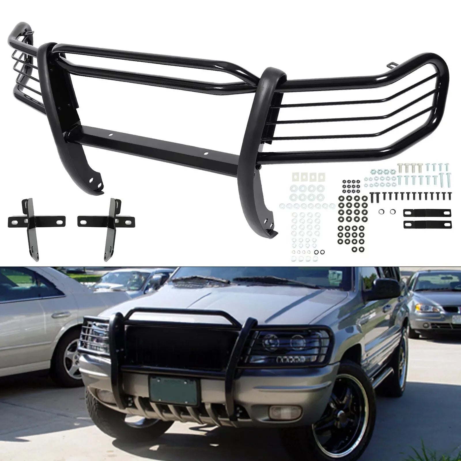 Front Grille Guard for Jeep Grand Cherokee 1999-2004