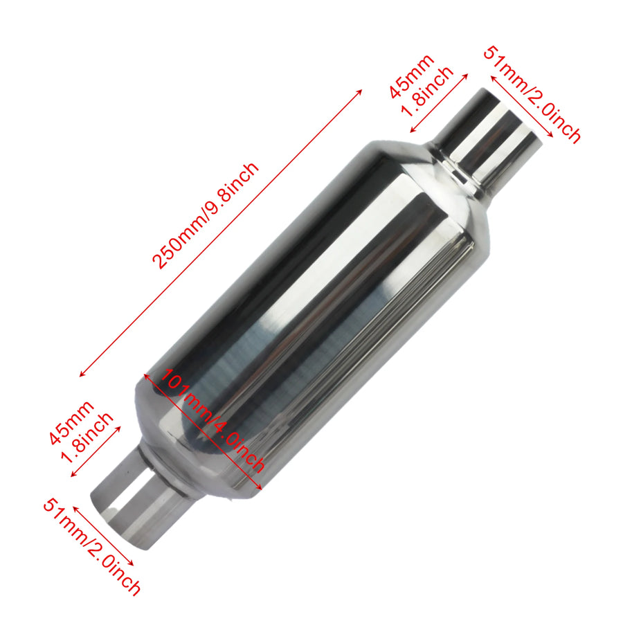 Stainless Steel Performance Exhaust Muffler for Sport Racing Accessries Modified Boost