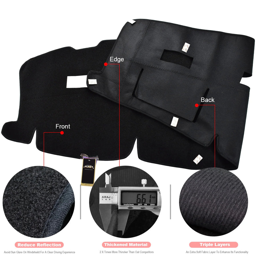 All-Weather Floor Mats for Car Dashboard 2006-2009