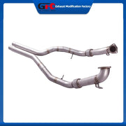 304 Stainless Steel Exhaust Front Pipe for Audi S4 S5 2024