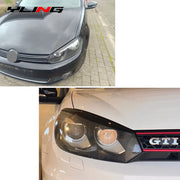 Headlight Eyebrow Trim for VW Golf 6 MK6 2008–2013