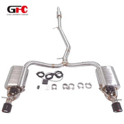 304 Stainless Steel Valved Cat-Back Exhaust System for Ford Explorer 2013-2018