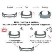 Primed Front Bumper Cover Kit for 2013–2016 Ford Escape, No Sensor Holes