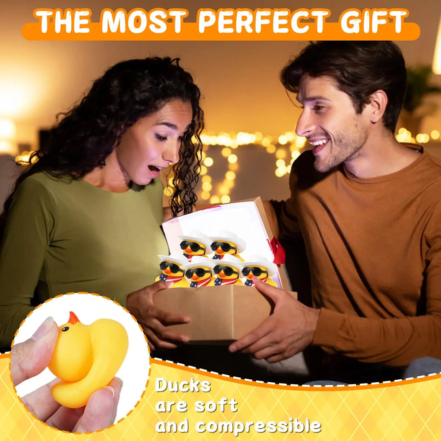 Cowboy Rubber Duck Set – 6, 12 or 24 Pieces