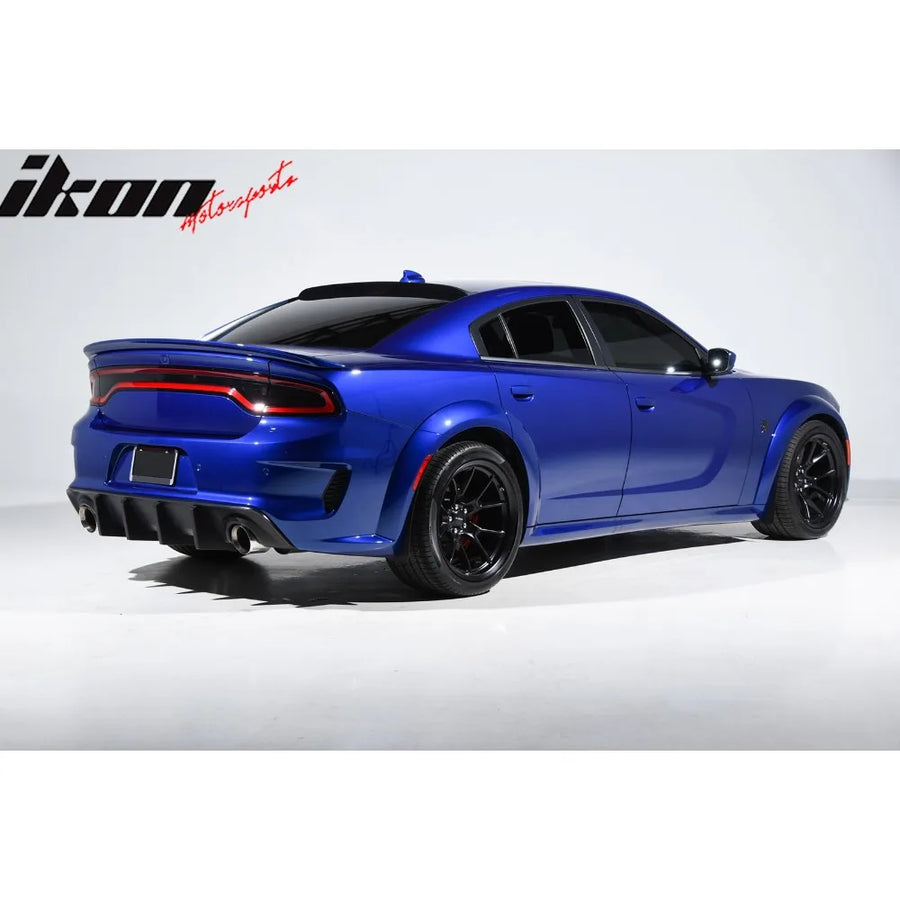 Matte Black Rear Bumper Diffuser for 2020–2023 Dodge Charger