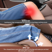Car Seat Cushion with Extended Leg Support