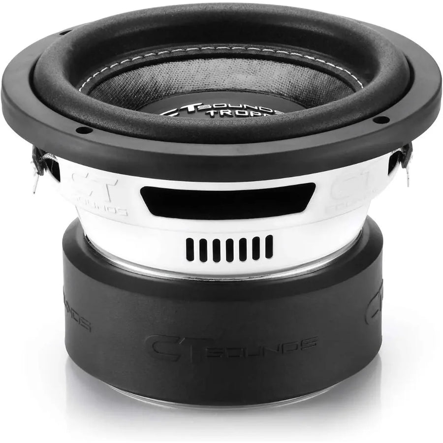 TROPO 6.5-Inch 400W Max Dual 2-Ohm Car Subwoofer