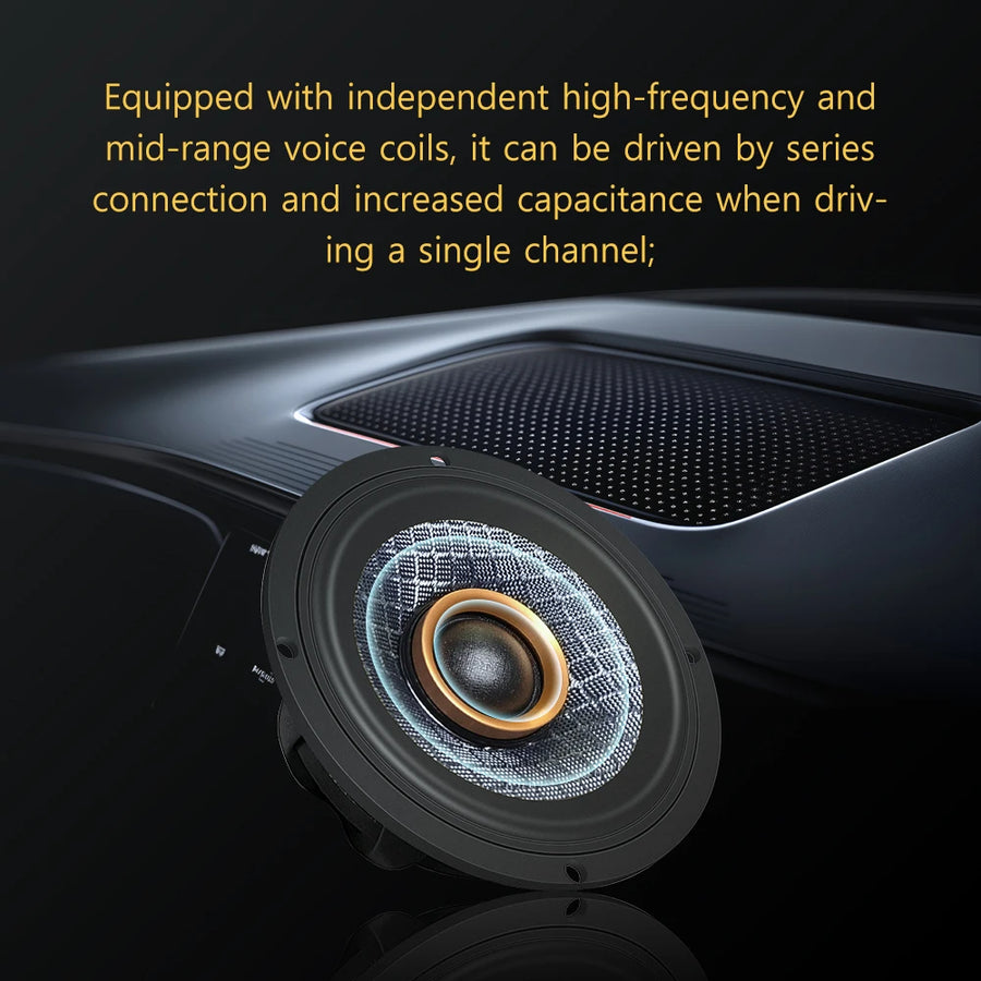 3.5-Inch Point-Source Car Center Midrange Speaker