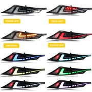Lexus 3IS RGB LED Tail Light Pair – 2014–2020