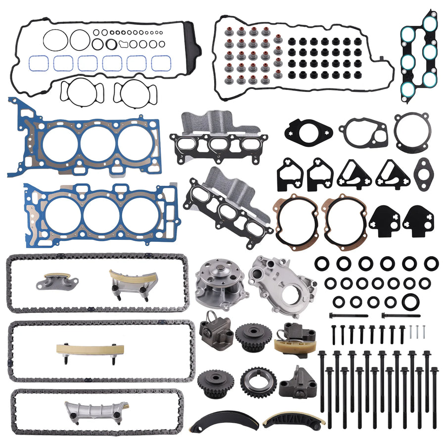 3.6L Timing Chain, Head Gasket and Pump Kit for GM Crossovers