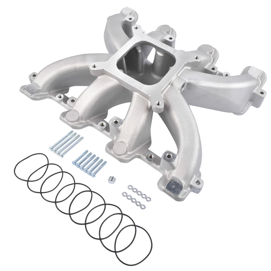 Single-Plane Carbureted Intake Manifold for Chevrolet LS1/LS2/LS6