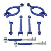 Adjustable Front Tension Rod & Rear Suspension Arm Kit for Nissan 240SX S13
