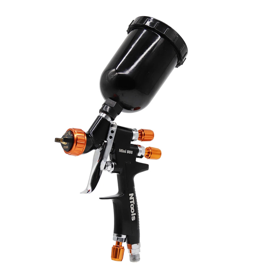 Mini HVLP Paint Spray Gun with 250 mL Cup – 0.8–1.2 mm
