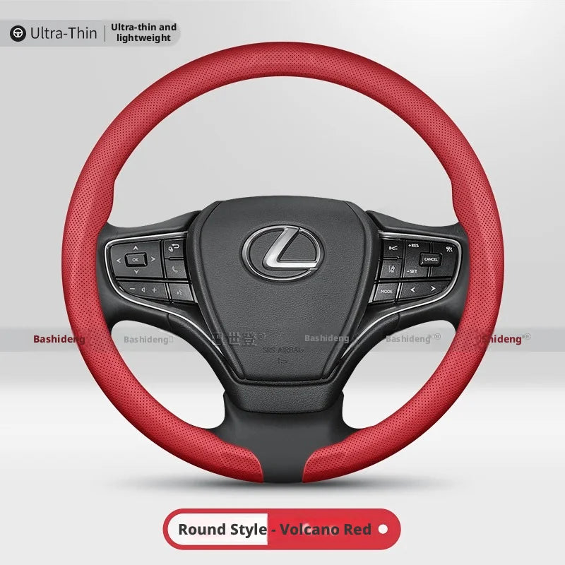 Nappa 37-38CM Steering Wheel Cover for Lexus RX NX ES GX IS ES300h ES350h NX350h NX450h