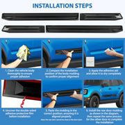Side Door Protector Molding for Ford Bronco 4-Door 2021-2025