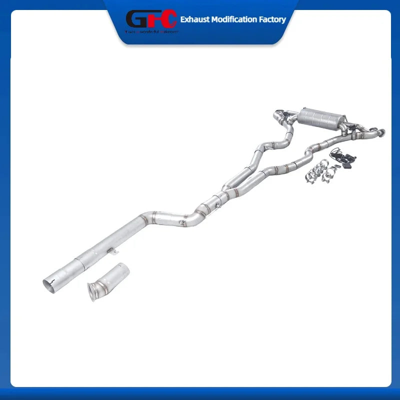 304 Stainless Steel Catback Valved Exhaust System for BMW 3.0T 2020-2024