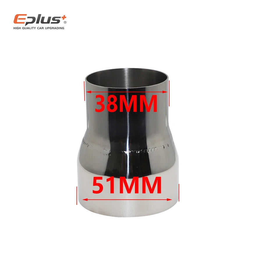 Universal 304 Stainless Steel Exhaust Pipe Reducer Adapter, 32/66mm