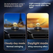 Solar-Powered Rotating Car Aroma Diffuser