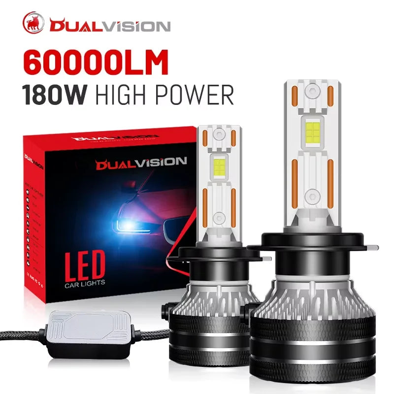 H1/H4/H7/H11/H13/H27 LED Headlight Bulb – 6000K, CANBUS