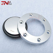 Universal Horn Button Chrome Billet Suit Classic Steering Wheel Horn Push Cover 70MM PCD