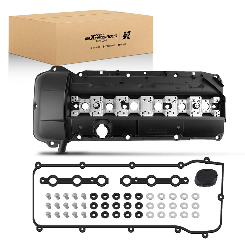 Aluminum Valve Cover with Gasket for BMW M54 Applications
