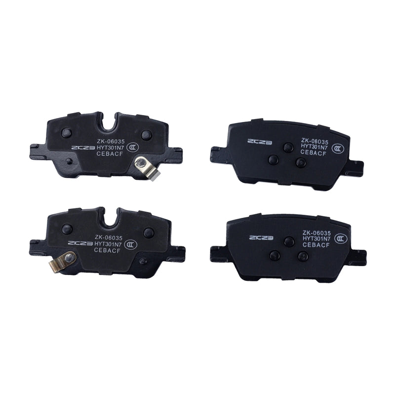 Rear Ceramic Brake Pad Set for Buick Encore GX & Chevrolet Trailblazer 2019-2023