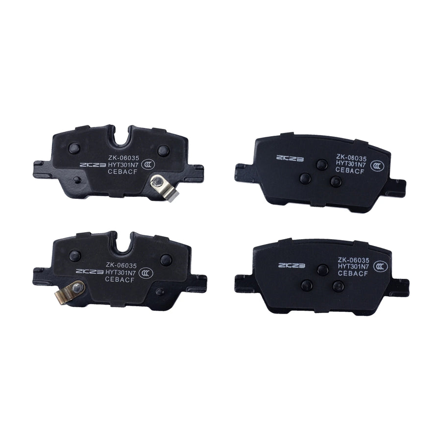 Rear Ceramic Brake Pad Set for Buick Encore GX & Chevrolet Trailblazer 2019-2023