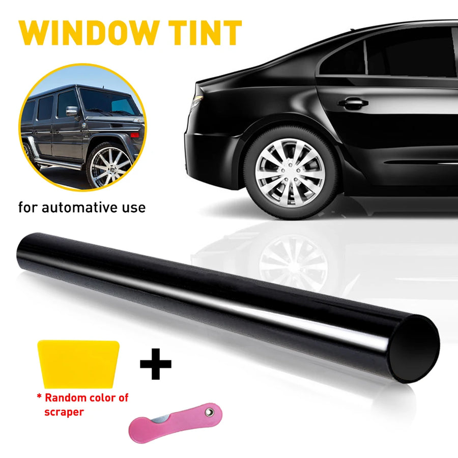 Car Window Privacy Tint Film – 50 × 300 cm, Multiple VLT Options