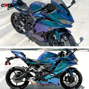 Purple-to-Blue Sparkle Chameleon Vinyl Wrap Film